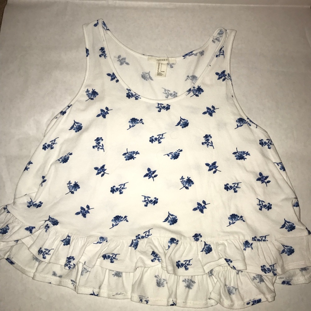 SOLD Forever 21 Floral Tank